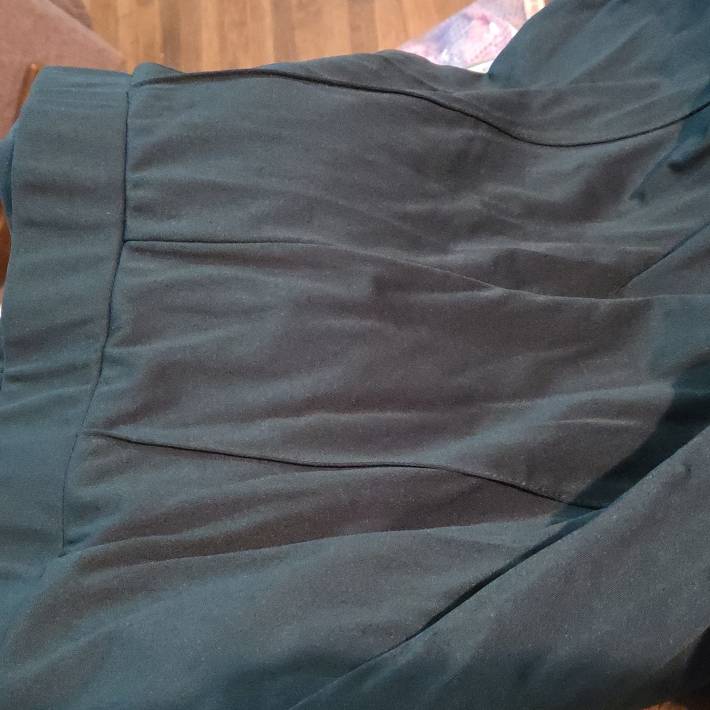 Dark Green Pants
